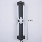 Applique Murale Led Moderne Élégante Design. Noir Grand Chambre