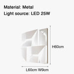 Applique Murale Led Originale Ombre Lumineuse Design Chambre