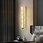 Applique Murale Led Ovale Élégante Design Lumineux Chambre