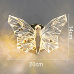 Applique Murale Led Papillon Délicat Scandinave / Lumière Naturelle Chambre
