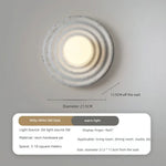 Applique Murale Led Rétro Design Élégant Moderne Blanc / Lumière 3 Couleurs Chambre