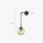 Applique Murale Led Vintage Design Élégant Verre Chambre