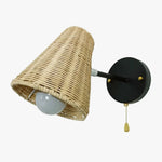 Applique Murale Led Vintage Rustique Artisanale Naturelle Chambre