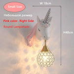 Applique Murale Licorne Enchantée Enfants Chambre Rose Petite Taille 3 / Température De Couleur