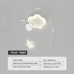 Applique Murale Lumineux Blanc Design Contemporain. Un Style Juste / Lumière Tricolore Chambre