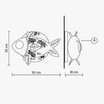 Applique Murale Marine Luminaire Artisanal Design. Chambre
