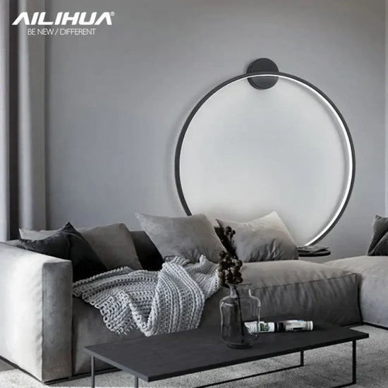 Applique Murale Minimaliste Design Élégant Contemporain Chambre