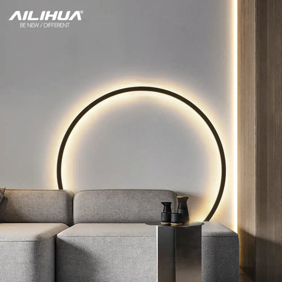 Applique Murale Minimaliste Design Élégant Contemporain Chambre