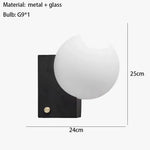 Applique Murale Minimaliste Design Élégant Intérieur Chambre