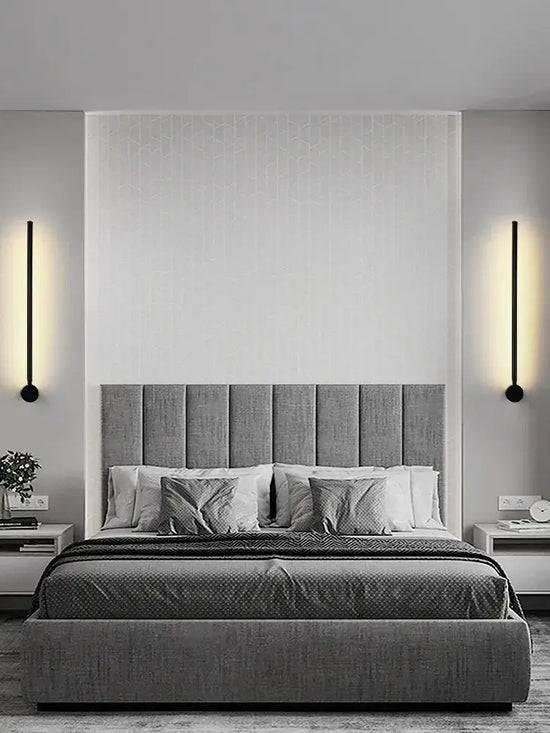 Applique Murale Minimaliste Design Élégant Lumineux Chambre