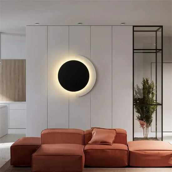 Applique Murale Minimaliste Design Scandinave Élégante. Chambre