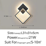 Applique Murale Moderne Design Élégant Lumineux. Chambre