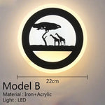 Applique Murale Moderne Élégance Lumineuse Design. Modèle B Chambre