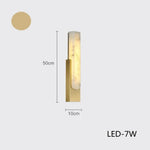 Applique Murale Moderne Élégance Sculpturale Minimaliste Or / Blanc Chaud (2700-3500K) 7W Chambre