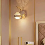 Applique Murale Moderne Élégante Cristal Scandinave Chambre