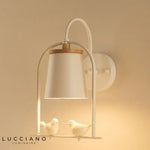 Applique Murale Moderne Élégante Décorative Oiseaux. Blanc A1 Chambre