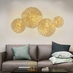 Applique Murale Moderne Luminaire Design Élégant Lotus Chambre