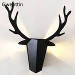 Applique Murale Moderne Style Scandinave Bois. Noir / Blanc Chaud (2700-3500K) Chambre