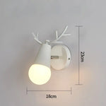 Applique Murale Nordique Design Minimaliste Élégante Modèle C / Blanc Applique Chambre