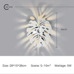 Applique Murale Nordique Luminaire Design Épuré. B-Blanc-Grand / 3 Couleurs Chambre