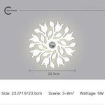 Applique Murale Nordique Luminaire Design Épuré. D-Blanc-Petit / 3 Couleurs Chambre