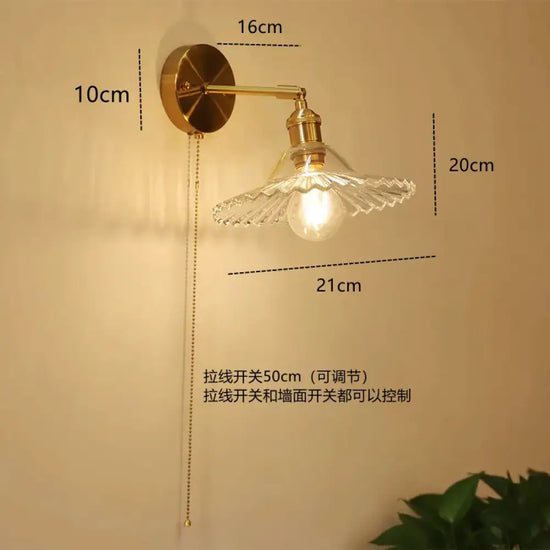 Applique Murale Nordique Minimaliste Design Industriel M. / Pas De Bulle Chambre