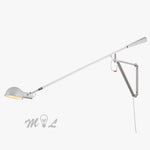 Applique Murale Nordique Minimaliste Lumineux Rotatif Élégant Chambre