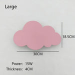 Applique Murale Originale Pour Décoration Douce. Grand Rose / Lumière Chaude (3000K) Chambre