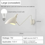 Applique Murale Réglable Moderne Lumière Élégante Un / Chine Chambre