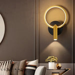 Applique Murale Ronde Élégante Design Contemporain Applique Chambre