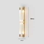 Applique Murale Simple Élégance Moderne Design Lumineux Doré H65Cm / Blanc Chaud Chambre