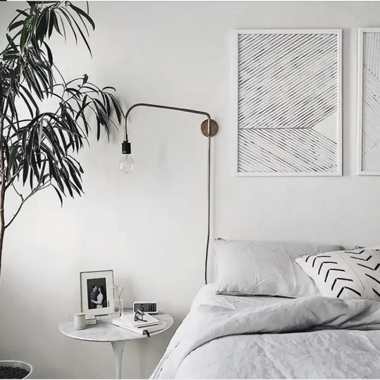 Applique Murale Tribeca Élégante Design Industriel Scandinave Chambre