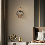 Applique Murale Vintage Bois Et Fer Murale Chambre