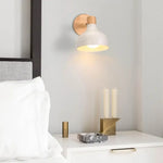 Appliques Bois Nordiques Macaron Modernes Applique Murale Chambre