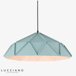 Design Industriel: Suspension Led En Métal Luminaire Chambre