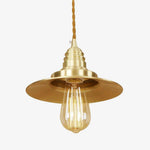 Design Led Doré Loft Metal Pendant Luminaire Chambre