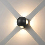 Hémisphère Quatre Côtés Luminaire Décoratif Design Moderne 10Cm 4W / Lumière Blanche