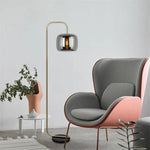 Lampadaire Design Verre Fumé Stone Luminaire Chambre