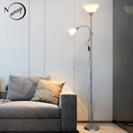 Lampadaire Led Avec Liseuse Ajustable Luminaire Chambre