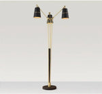 Lampadaire Led Doré Moderne Noir Luminaire Chambre