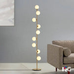 Lampadaire Led Moderne À Sphères De Verre Luminaire Chambre