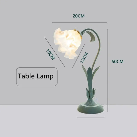 Lampadaire Vintage Élégant Rustique Ancien Lampe De Table / 3 Température Couleur Applique