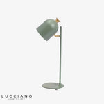 Lampe Bureau Métal Coloré Verne Vert Luminaire Chambre