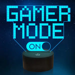Lampe de chevet 3D Tactile Gamer