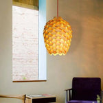 Lampe En Bois Chiba Avec Pétales Luminaire Chambre