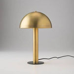 Lampe Led Design En Métal Mushroom Doré Luminaire Chambre