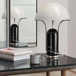 Lampe Led Design Métal Marbre Mushroom Luminaire Chambre