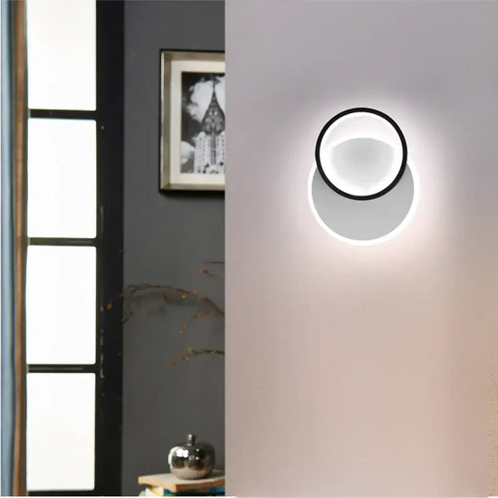 Lampe Led Élégante Design Minimaliste Scandinave Applique Murale Chambre