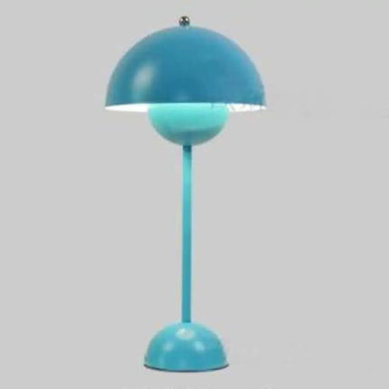 Lampe Led Métal Coloré Moderne Bleu Luminaire Chambre