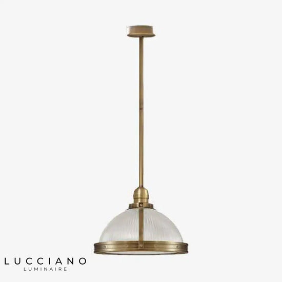 Lampe Led Vintage Verre Métal Doré Luminaire Chambre